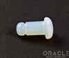 Opalite Single Flare Teardrop Plugs