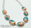 Sterling Silver Spiny Oyster Necklace