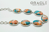 Sterling Silver Spiny Oyster Necklace