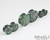 Ruby in Zoisite Double Flare Plugs