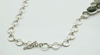 Sterling Silver Seraphinite with Green Amethyst and Kyanite Necklace