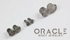 Cloudy Smoky Quartz Single Flare Plugs