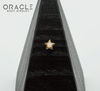 14k Star with White Opal Threadless End