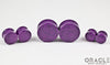Synthetic Sugalite Double Flare Plugs