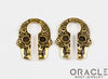 Sugar Skull Brass Weights