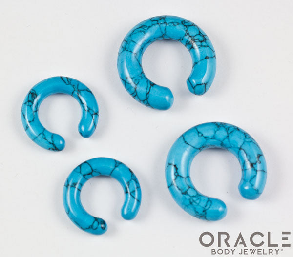 Synthetic Turquoise Stone Rings