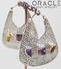 Uptown in Sterling Silver with AAA Citrine, Amethyst, and Ametrine