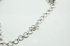 Sterling Silver Charoite Necklace with Faceted Amethyst, Charoite and Raw Quartz Accents