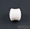 White Agate Double Flare Plugs