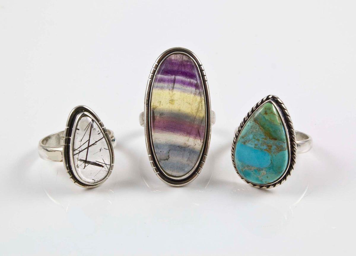Standard Silver Rings in many sizes 