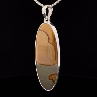 Sterling Silver Wildhorse Picture Jasper Pendant