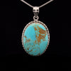 Sterling Silver Kingman Turquoise Pendant