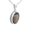 Sterling Silver Smoky Quartz Pendant