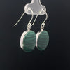 Sterling Silver Malachite Earrings