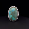 Sterling Silver Kingman Turquoise Ring Size 7