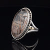 Sterling Silver Red Rutilated Quartz Ring Size 11