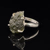 Sterling Silver Moldavite Ring Size 7