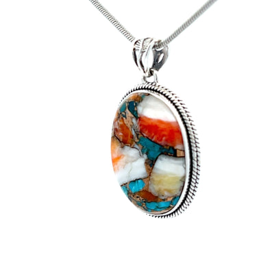 Sterling Silver Spiny Oyster Pendant