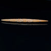 3.5mm Fossilized Mammoth Carved Ivory Septum Spike