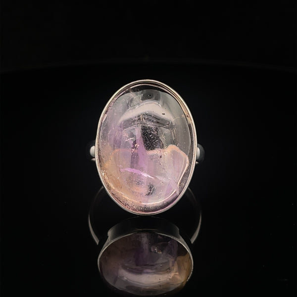 Sterling Silver Ametrine Ring Size 11