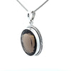 Sterling Silver Smoky Quartz Pendant