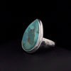 Sterling Silver Kingman Turquoise Ring Size 7