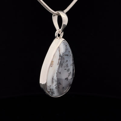 Sterling Silver Dendritic Opal Pendant