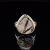 Sterling Silver Tourmalated Quartz Ring Size 7