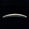 3.5mm Fossilized Mammoth Ivory Carved Septum Tusk