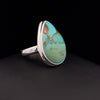 Sterling Silver Kingman Turquoise Ring Size 7