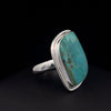 Sterling Silver Kingman Turquoise Ring Size 7