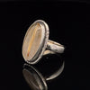Sterling Silver Rutilated Quartz Ring Size 5