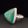 Sterling Silver Chrysocolla Ring Size 8