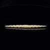 3.5mm Fossilized Mammoth Ivory Carved Septum Spike