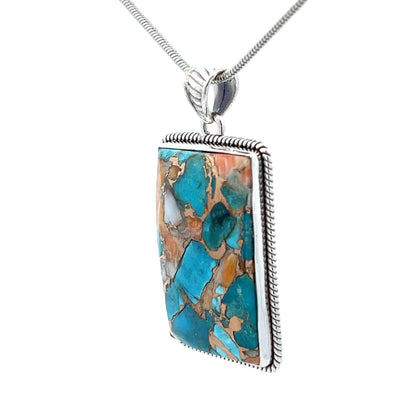 Sterling Silver Spiny Oyster Pendant
