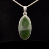 Sterling Silver Nephrite Jade Pendant