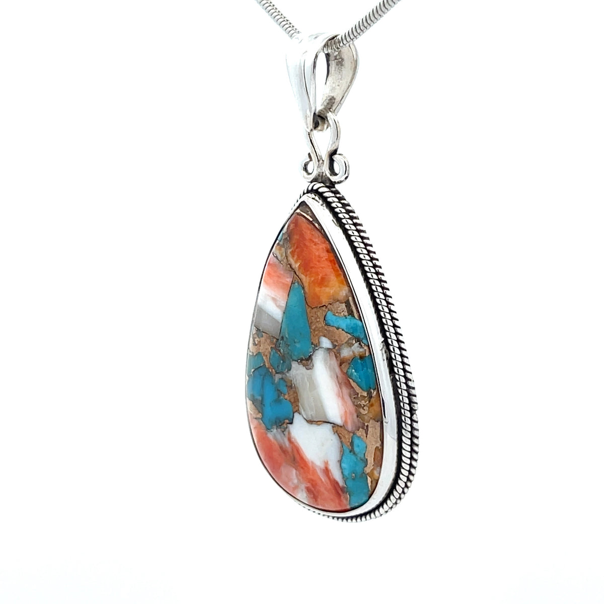 Sterling Silver Spiny Oyster Pendant