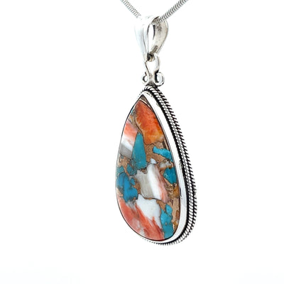 Sterling Silver Spiny Oyster Pendant
