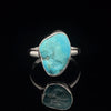 Sterling Silver Raw Turquoise Ring Size 7