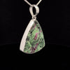 Sterling Silver Ruby In Zoisite Pendant