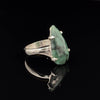 Sterling Silver Emerald Ring Size 5