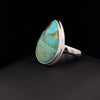 Sterling Silver Kingman Turquoise Ring Size 7