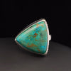 Sterling Silver Chrysocolla Ring Size 8