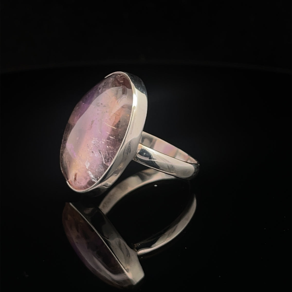 Sterling Silver Ametrine Ring Size 11