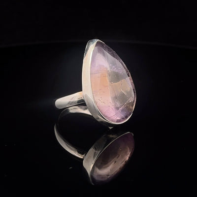 Sterling Silver Ametrine Ring Size 10