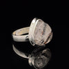 Sterling Silver Tourmalated Quartz Ring Size 7