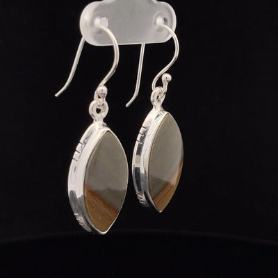 Sterling Silver Wildhorse Picture Jasper Earrings