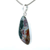 Sterling Silver Ocean Jasper Pendant