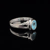 Sterling Silver Swiss Topaz Ring Size 10