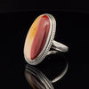 Sterling Silver Mookaite Ring Size 10